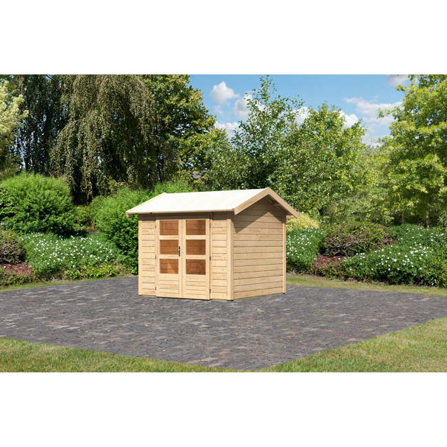 Bild von Gartenhaus 'Mylau 3' 244 x 244 x 242 cm naturfarben