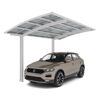 Einzelcarport 'Portoforte Typ 80 WW' weiß 270 x 495 x 298 cm