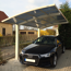 Einzelcarport 'Portoforte Typ 80 WW' weiß 270 x 495 x 298 cm