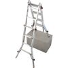 Teleskopleiter mit Holmv. 4x4 Spr.