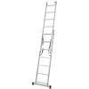 Alu-Vielzweckleiter mit 3 x 7 Sprossen