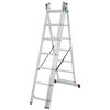Vielzweckleiter KRAUSE, 3x7 Sprossen