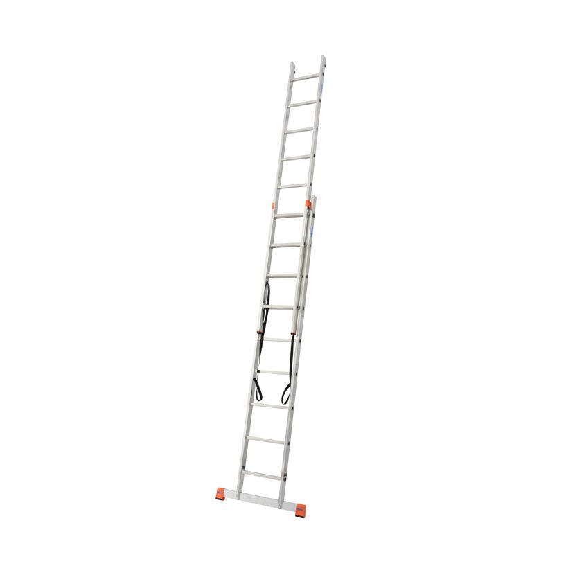 Mehrzweckleiter mit 2 x 9 Sprossen
