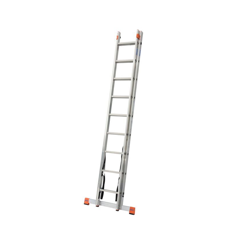 Mehrzweckleiter mit 2 x 9 Sprossen