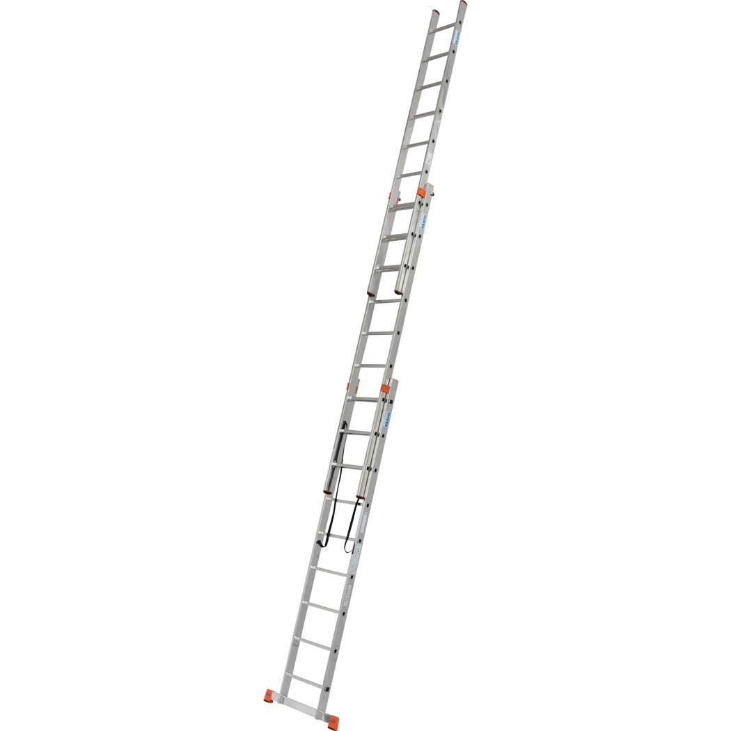 Ausziehbare Alu-Mehrzweckleiter