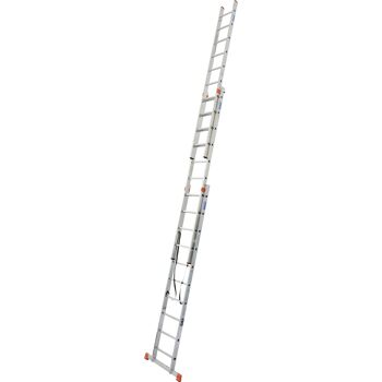 Ausziehbare Alu-Mehrzweckleiter