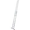 Schiebeleiter 'Corda' 2 x 11 Sprossen