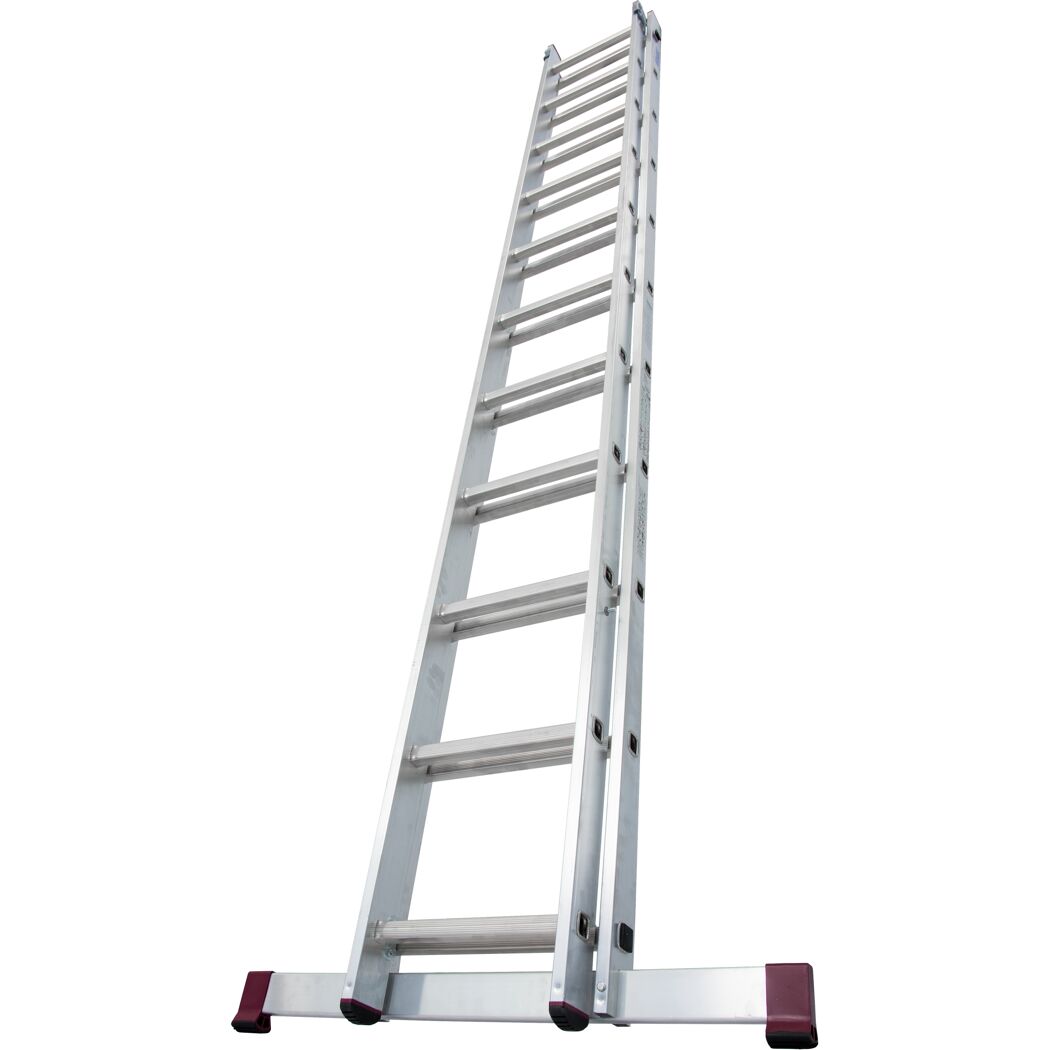 Schiebeleiter 'Corda' 2 x 11 Sprossen
