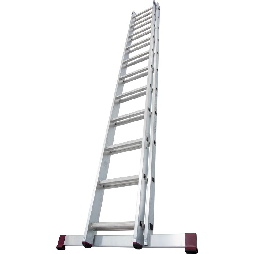 Schiebeleiter 'Corda' 2 x 11 Sprossen