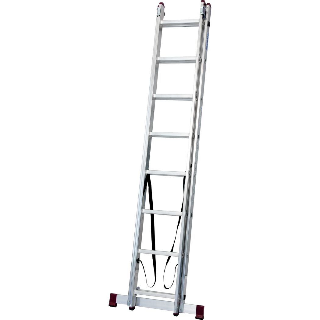 Aluminium Mehrzweckleiter mit 2 x 8 Sprossen