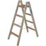 Sprossenstehleiter 'Stabilo' Holz 2 x 4 Stufen