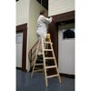 Sprossenstehleiter 'Stabilo' Holz 2 x 5 Stufen