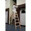 Sprossenstehleiter 'Stabilo' Holz 2 x 5 Stufen