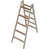 Sprossenstehleiter 'Stabilo' Holz 2 x 5 Stufen
