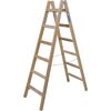 Sprossenstehleiter 'Stabilo' Holz 2 x 6 Stufen