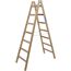 Sprossenstehleiter 'Stabilo' Holz 2 x 7 Stufen