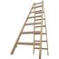 Sprossenstehleiter 'Stabilo' Holz 2 x 7 Stufen