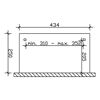 Zeichnung: TD Ravenna 434x250 cm