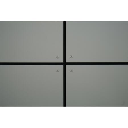 12. Bild von Gartenhaus 'Sydney 3' 253 x 253 cm schiefergrau/telegrau