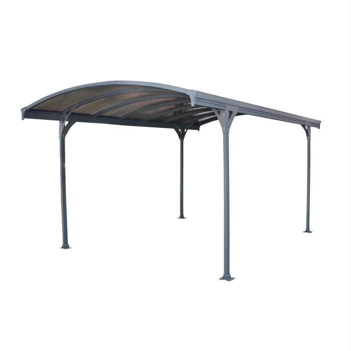 Palram Carport Vitoria 5000 Anthrazit 291 X 501 X 239 Cm ǀ Toom Baumarkt