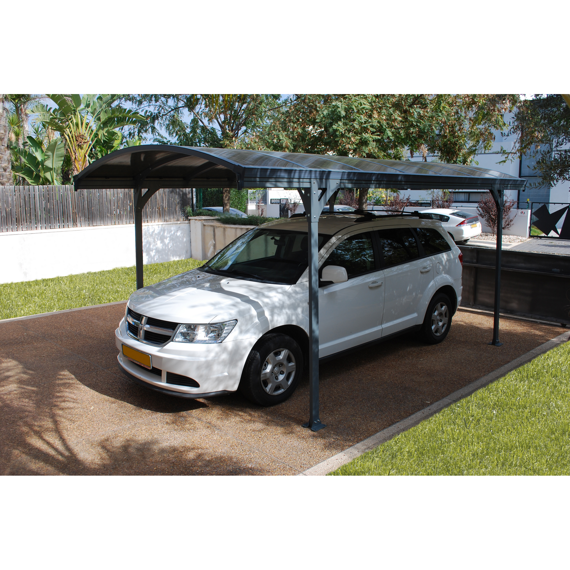 Carport 'Vitoria 5000' anthrazit 291 x 501 x 239 cm