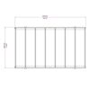 Carport 'Vitoria 5000' anthrazit 291 x 501 x 239 cm