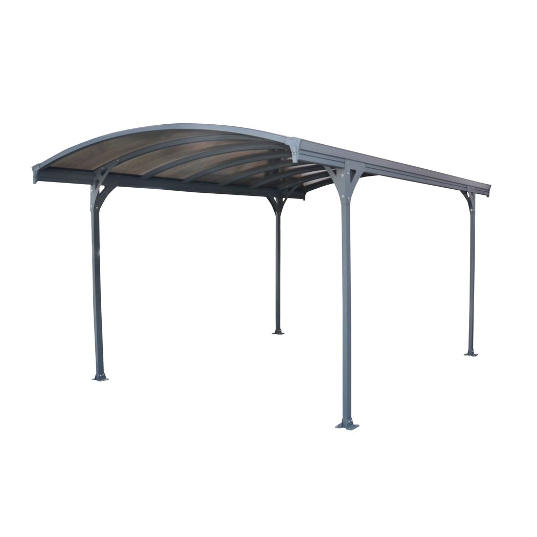 Carport 'Vitoria 5000' anthrazit 291 x 501 x 239 cm