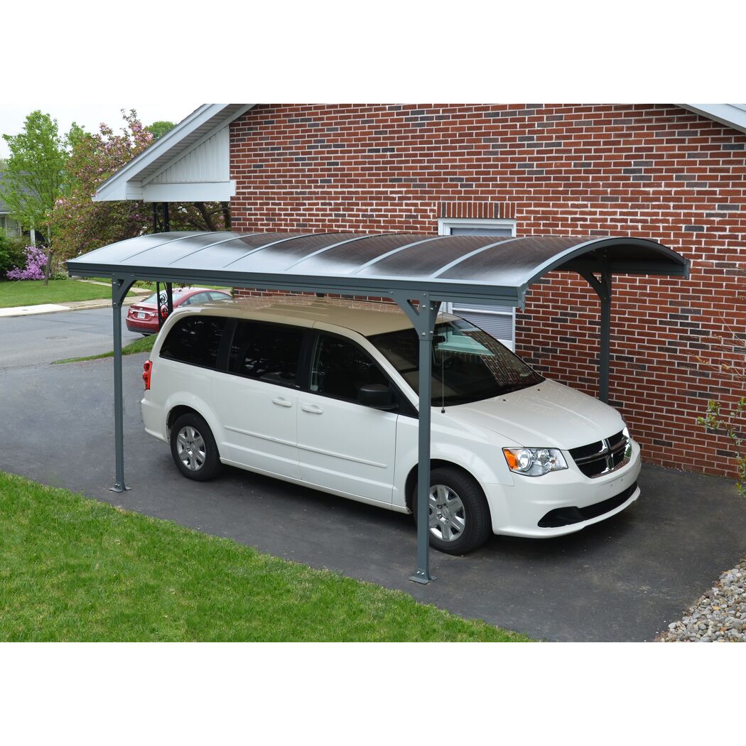 Carport 'Vitoria 5000' anthrazit 291 x 501 x 239 cm