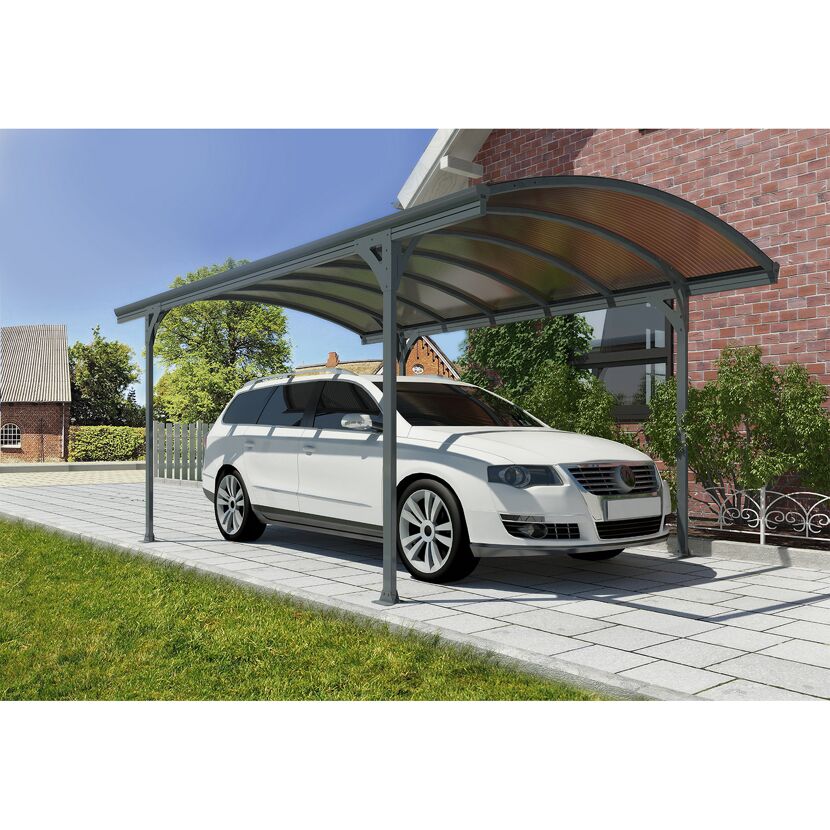 Carport 'Vitoria 5000' anthrazit 291 x 501 x 239 cm