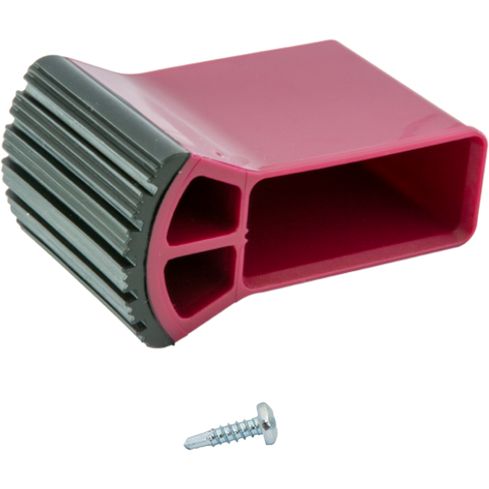Traversenfußkappe für Stufenleitern schwarz/violett 50 x 20 mm + product picture