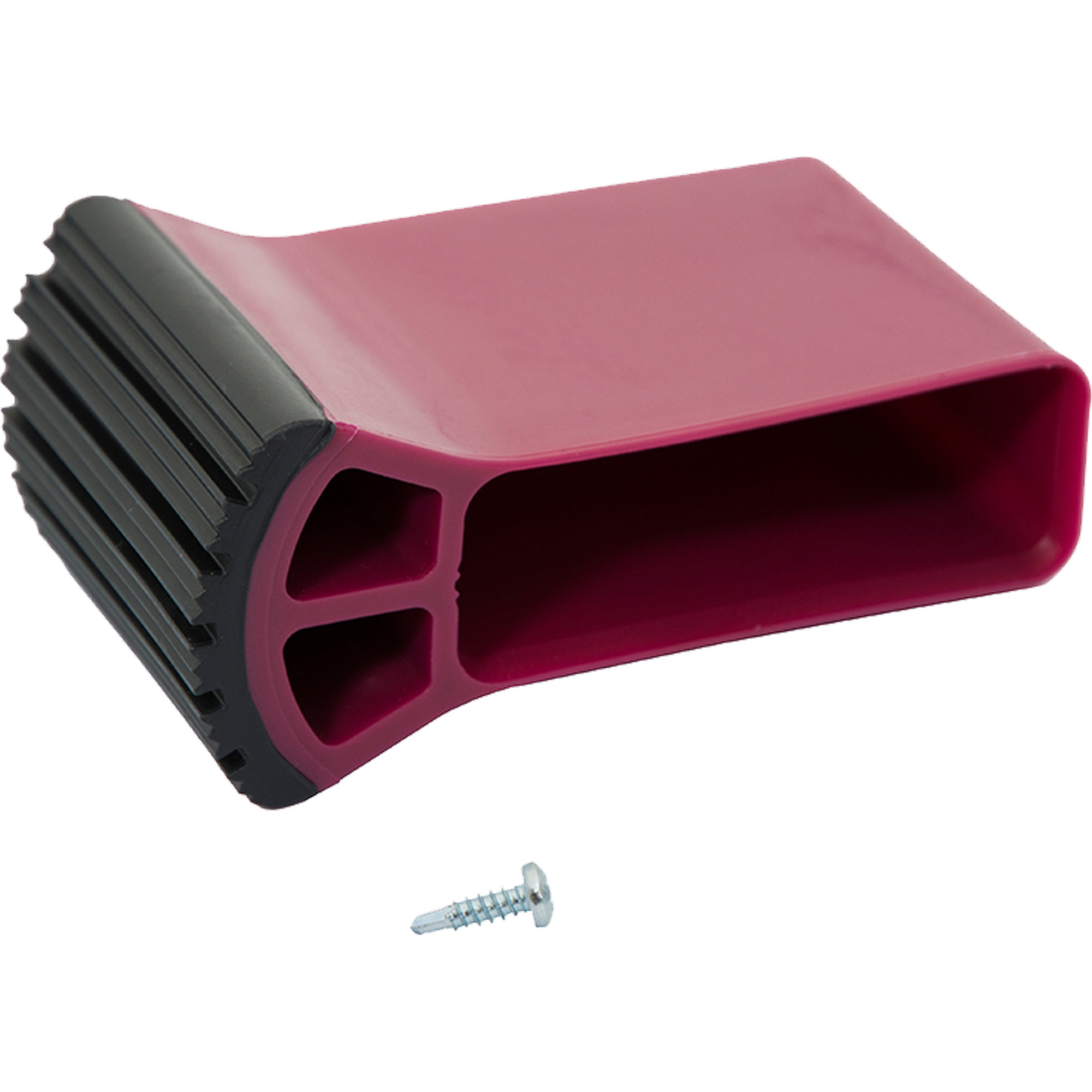 Traversenfußkappe für Stufenleitern schwarz/violett 61,5 x 20 mm + product picture