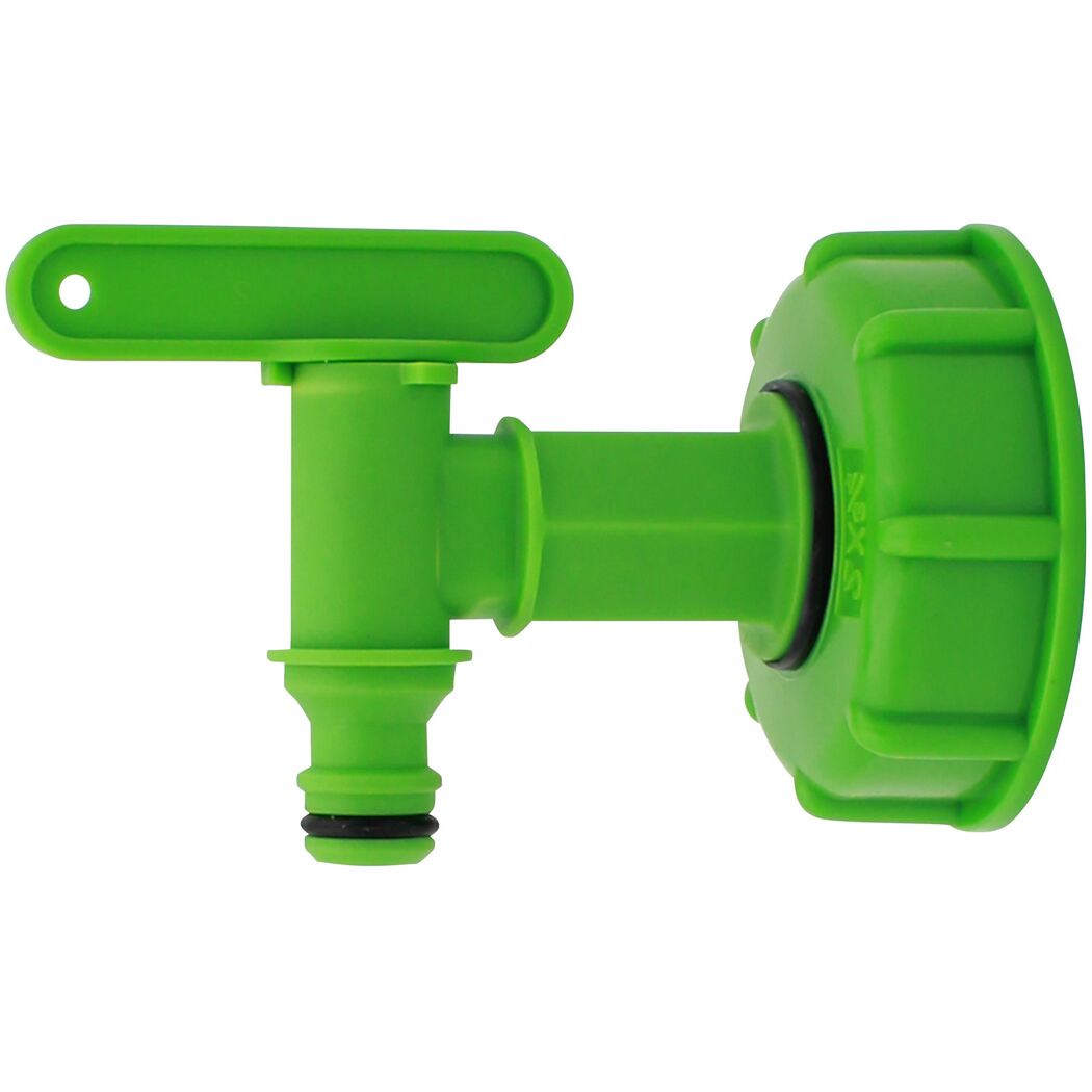 IBC-Adapter mit Wasserhahn 2 Zoll