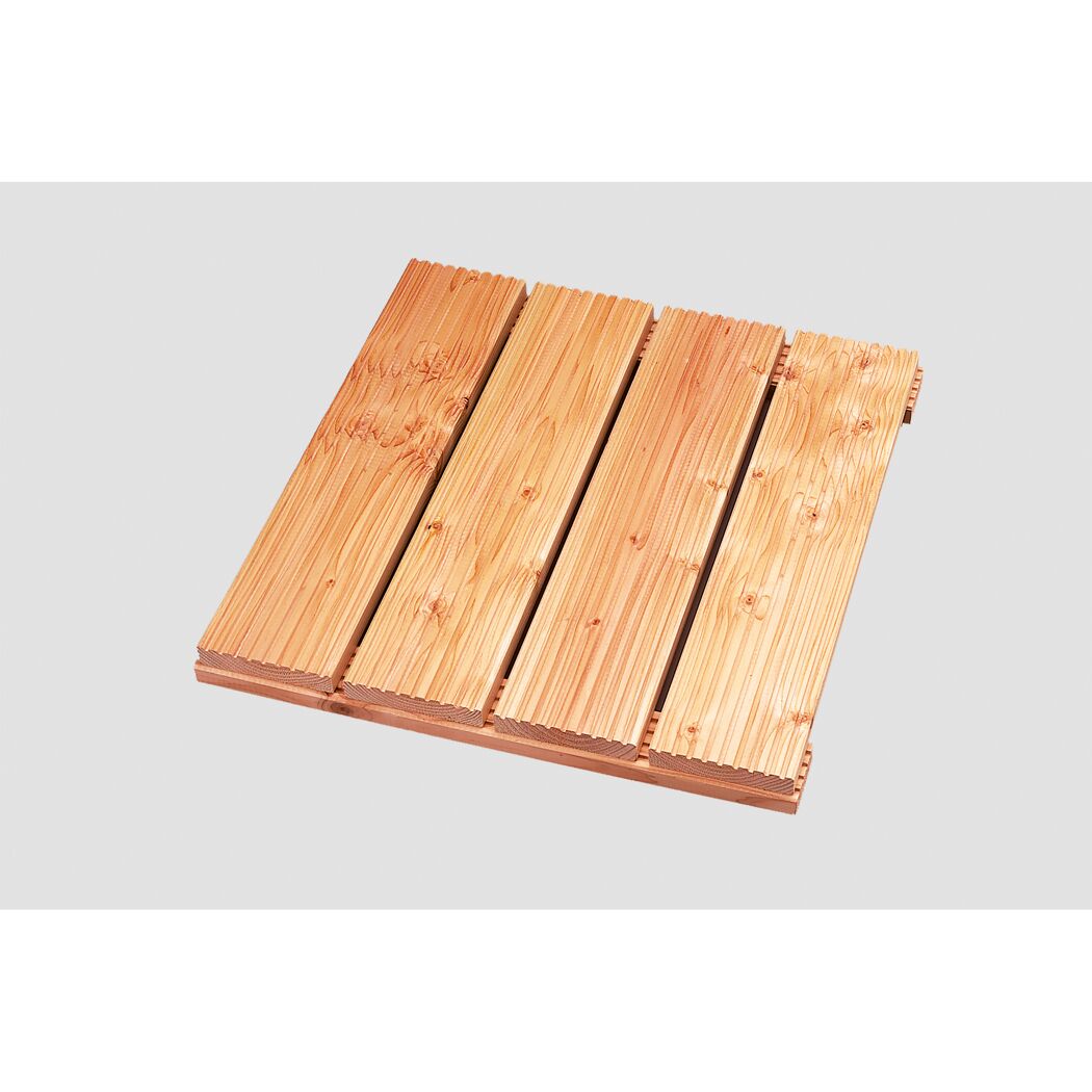 Holzfliese Douglasie 60 x 60 cm