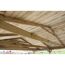 Holzbalken Dachkonstruktion Carport