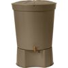 Regentonne 'Siena' taupe rund 300 l