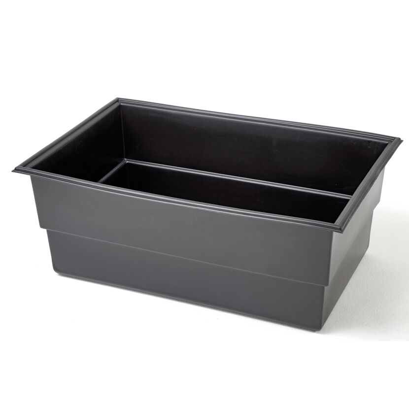 Teichschale schwarz 115 x 75 x 45 mm