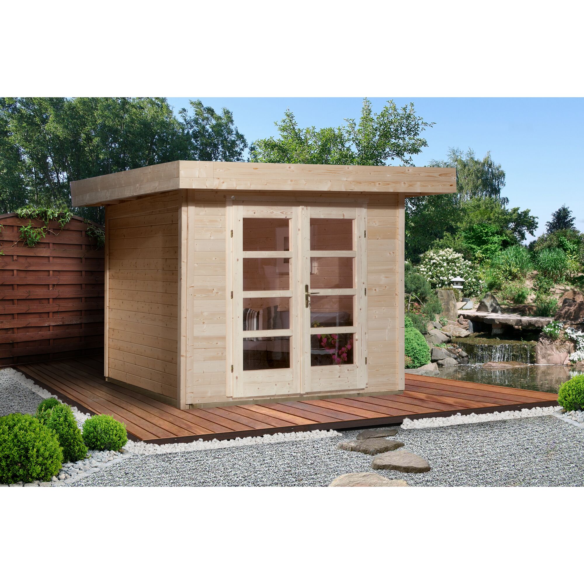 Gartenhaus weka Designh126 u G3natur