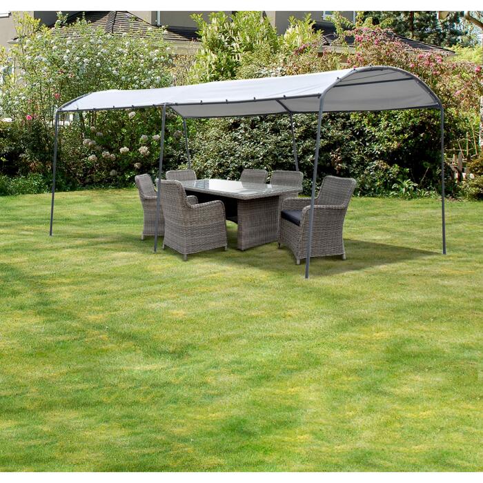 Universal Uberdachung Grau 270 X 256 X 490 Cm ǀ Toom Baumarkt