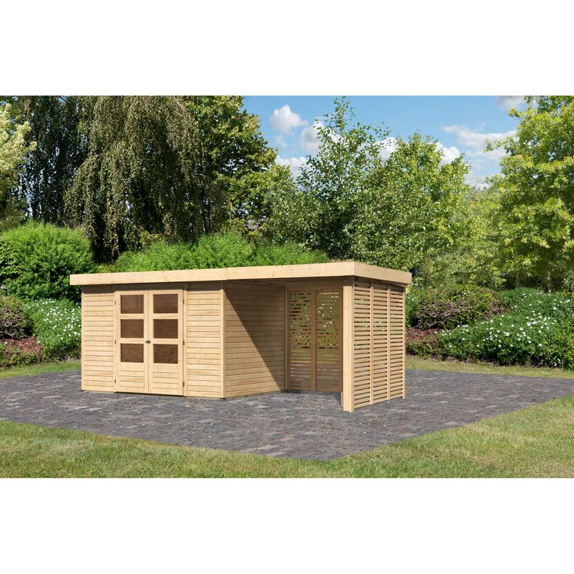 Gartenhaus Dornhan 4 Set 4 natur