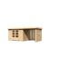 Gartenhaus Dornhan 4 Set 4 natur