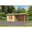 Gartenhaus 'Rieneck 5' Set 4 naturfarben 579 x 297 x 222 cm