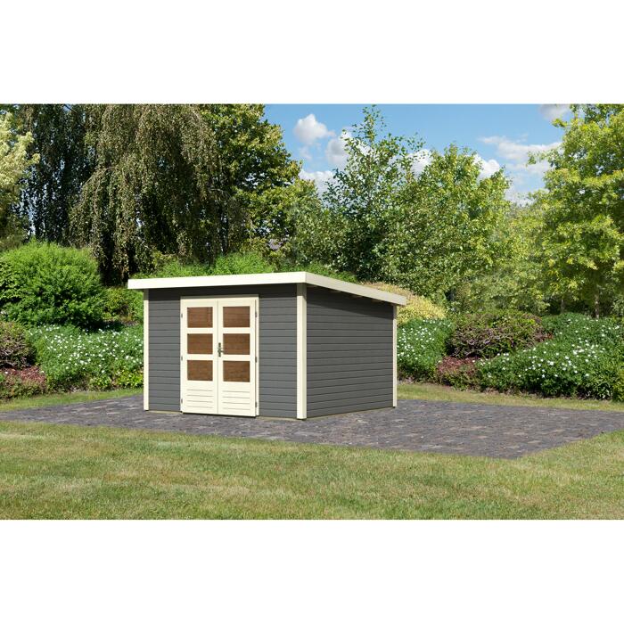 Karibu Gartenhaus Riehl Steck Schraubsystem Ç Toom Baumarkt