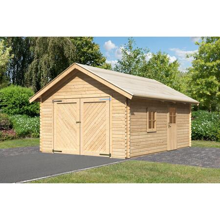 3. Bild von Garage 'BB' Satteldach naturfarben 387 x 537 x 309 cm