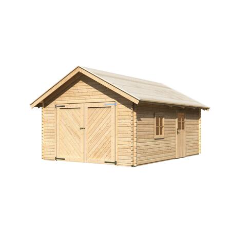 5. Bild von Garage 'BB' Satteldach naturfarben 387 x 537 x 309 cm