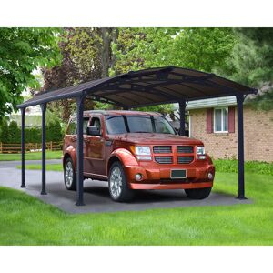 Carport 'Arcadia 4300' 359 x 242 x 430 cm anthrazitfarben