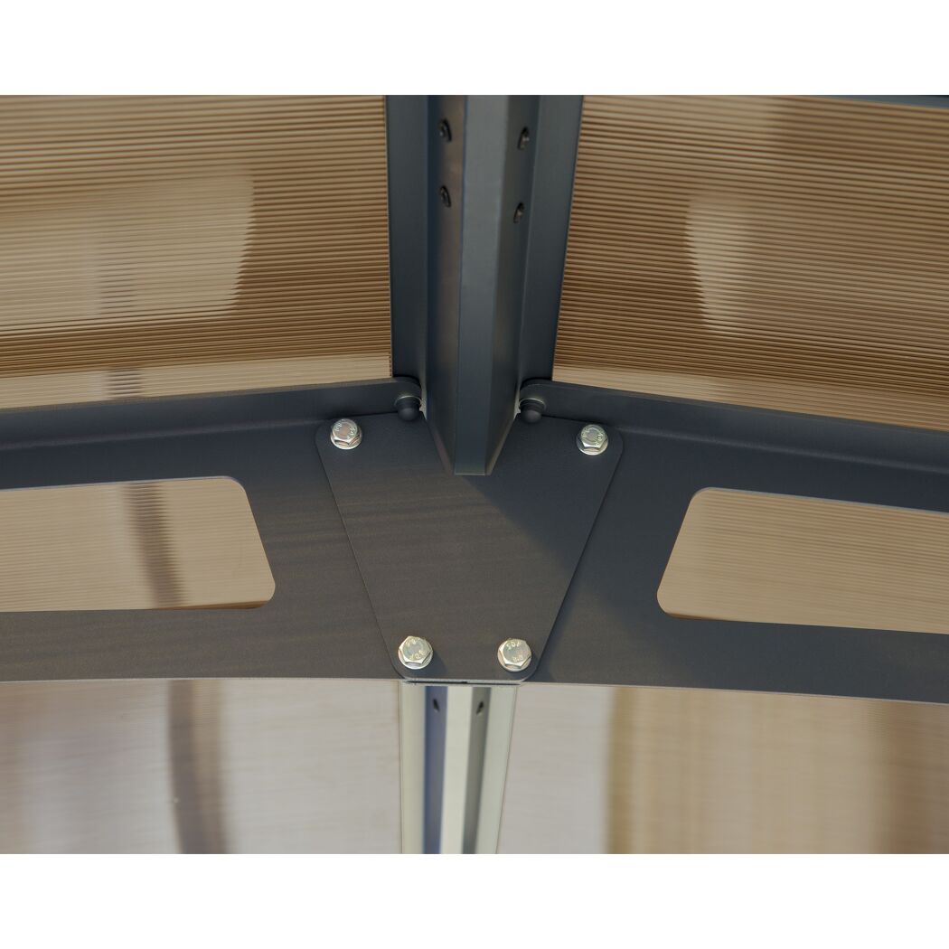 Carport Arcadia, Detailansicht der Verschraubung
