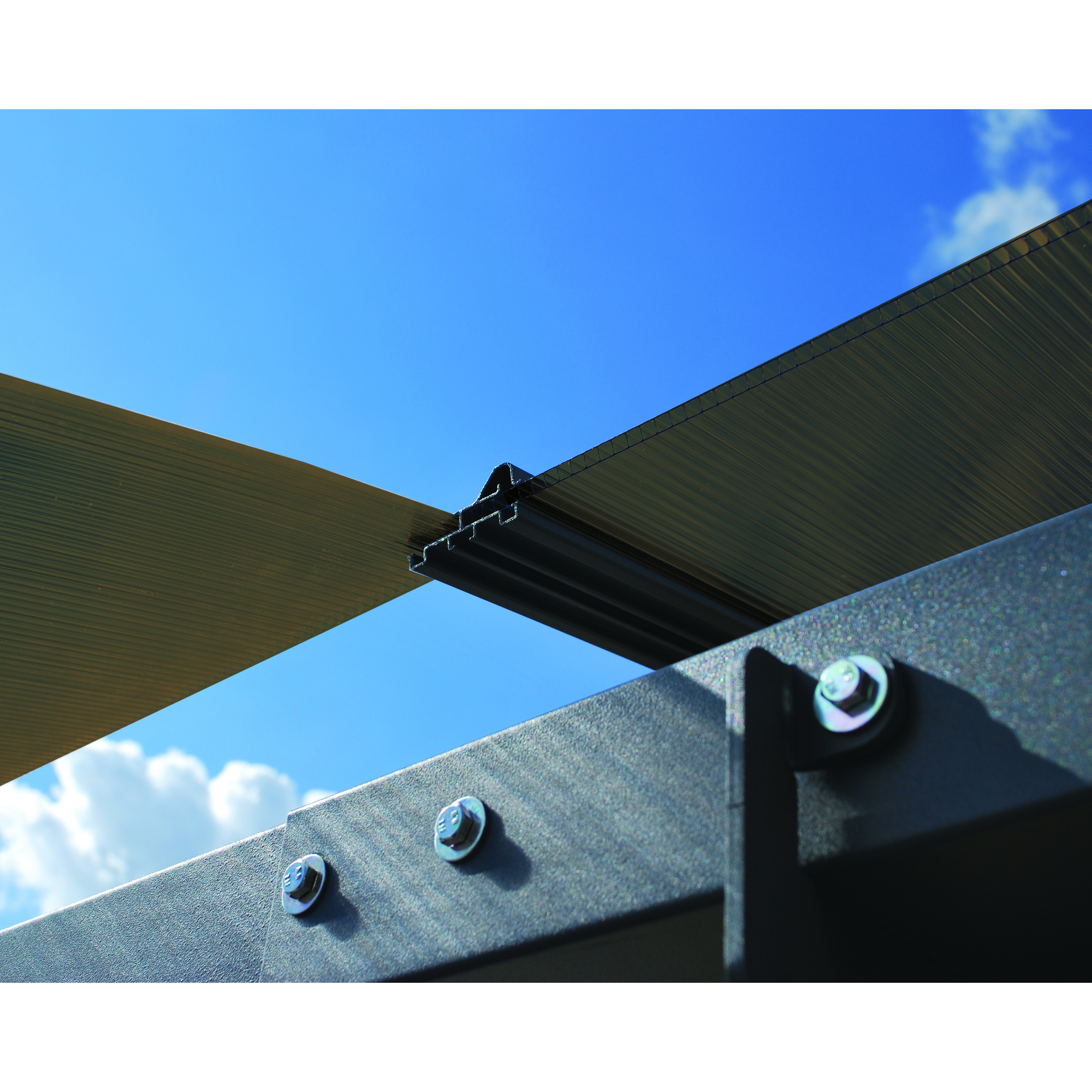 Carport Arcadia, Detail Dachbedeckung