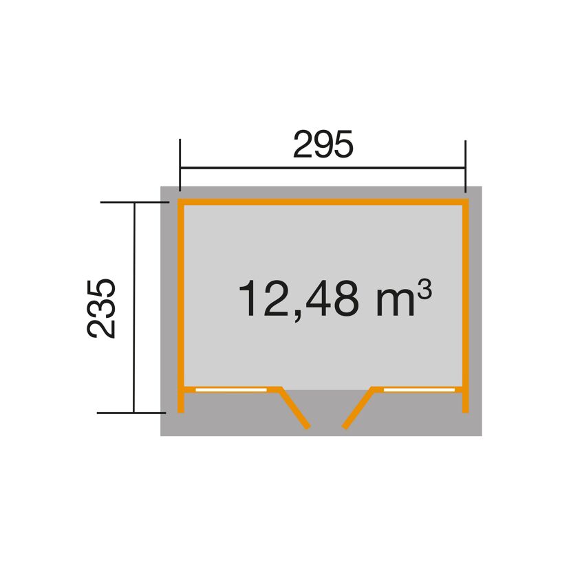 Designhaus '263' grau