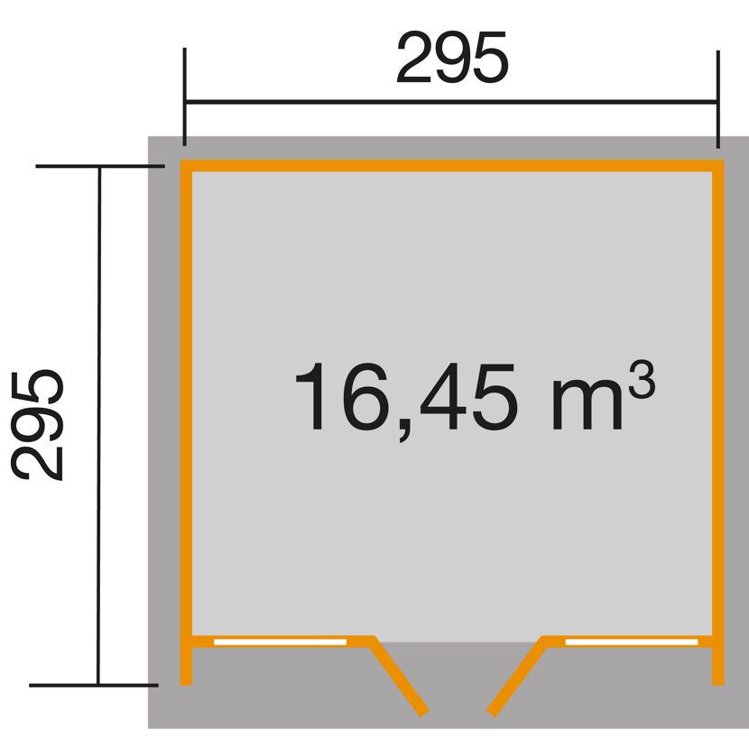 Designhaus 263 Gr.3 mit Maßen