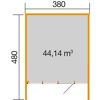 Designhaus Cubili s 2.0 Gr. 2 mit 44,14 m³